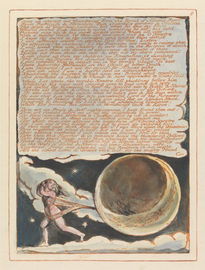 Jeruzalém, talíř 8, povstaň proti mně .... od William Blake