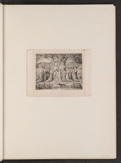Job a jeho rodina od William Blake