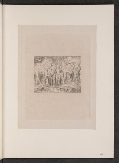 Job a jeho rodina obnovena k prosperitě, 1825. od William Blake
