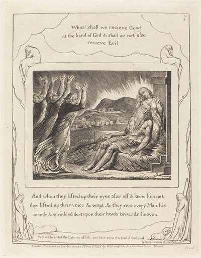 Jobovi utěšitelé od William Blake