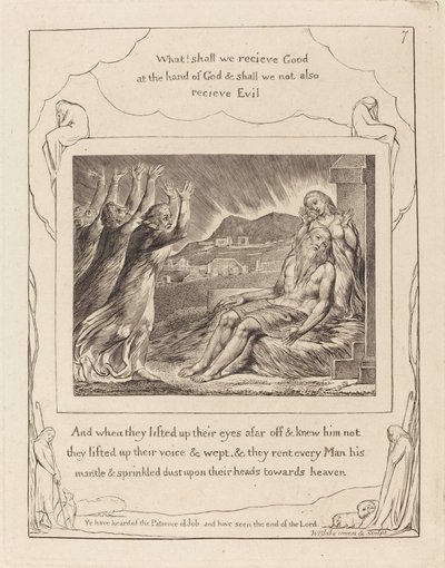 Jobovi utěšitelé od William Blake