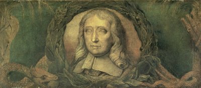 John Milton, n. 1800-03 (tempera kankaalle) od William Blake