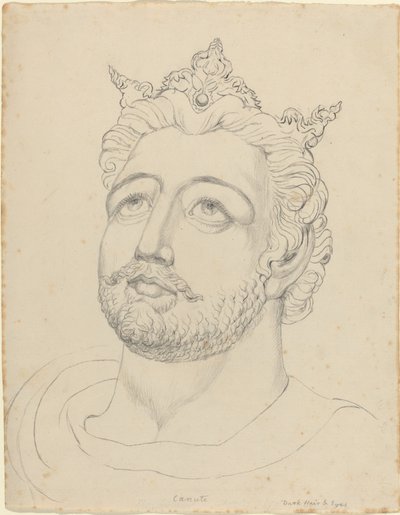 Král Canute od William Blake