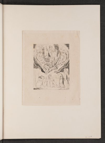 Satan vycházející z Přítomnosti Páně od William Blake