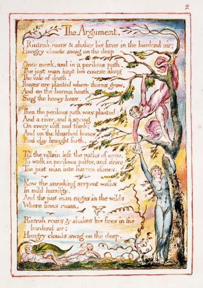 The Argument, ilustrace a text z 