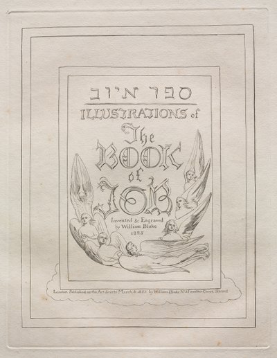 Kniha Job od William Blake