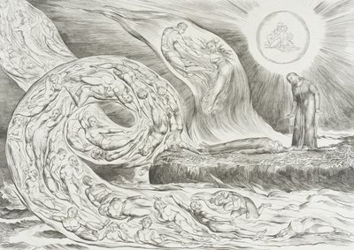 Kruh smilníků: Paolo a Francesca od William Blake