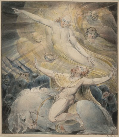 The Conversion of Saulov, c.1800 od William Blake