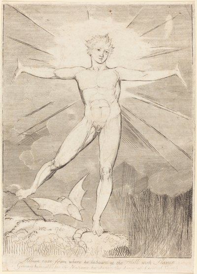 The Dance of Albion (Glad Day) od William Blake