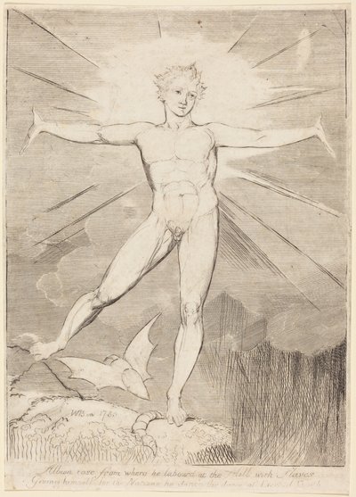 Tanec Albionu (Radostný den) od William Blake