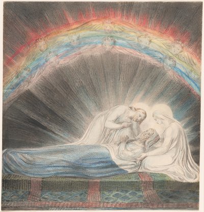 Smrt svatého Josefa od William Blake