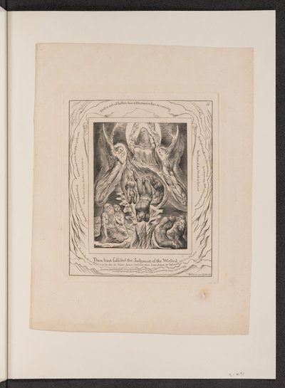 Pád Satana od William Blake