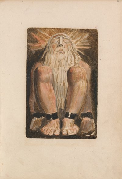 The First Book of Urizen, Plate 3 (Bentley 22) od William Blake