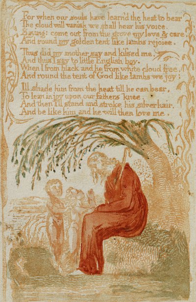 Malý černý chlapec, z Songs of Innocence od William Blake