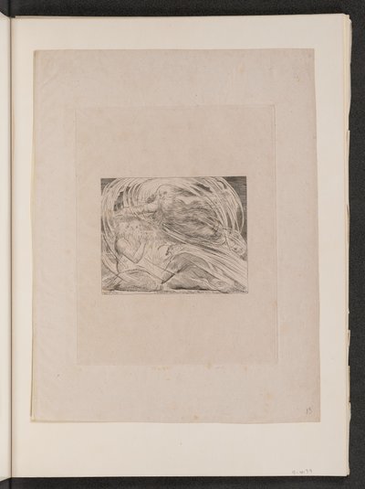 Pán odpovídá Jobovi z Vichru od William Blake