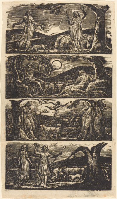 The Pastorals of Virgil, 1821. od William Blake