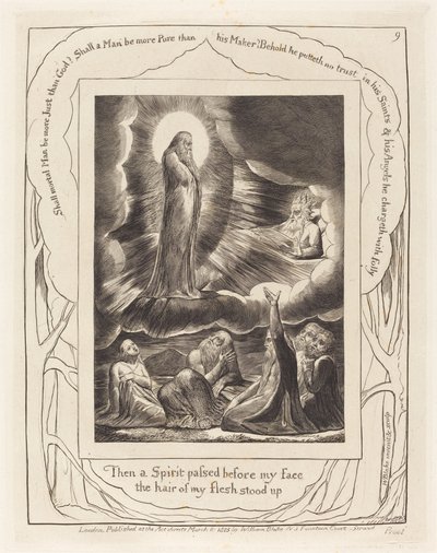 Vize Eliphaze od William Blake