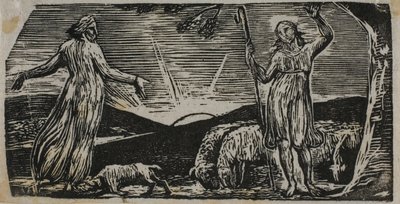 Thenot Remonstrates with Colinet, z The Pastorals of Virgil od William Blake
