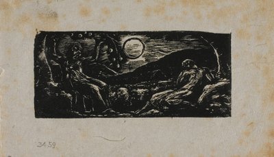Thenot Under Fruit Tree, z The Pastorals of Virgil od William Blake