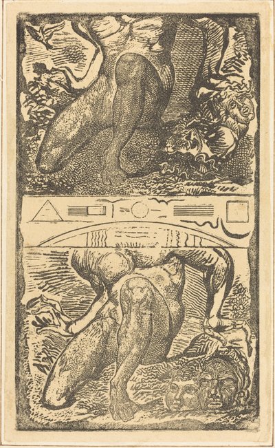 Neznámý předmět (Nechte ho podívat se do nebe a smát se v jasném vzduchu) od William Blake