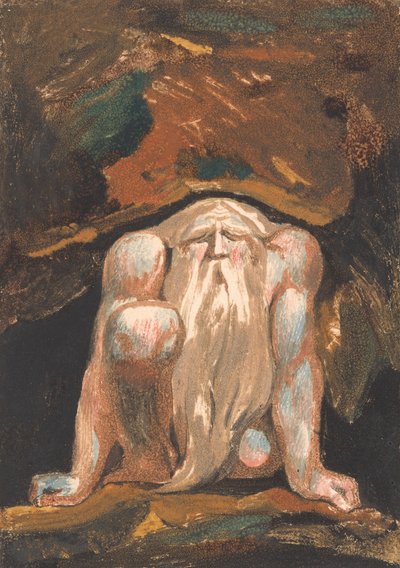 První kniha Urizena, deska 8 (Bentley 9) od William Blake