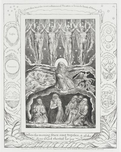 Když jitřní hvězdy zpívaly spolu od William Blake