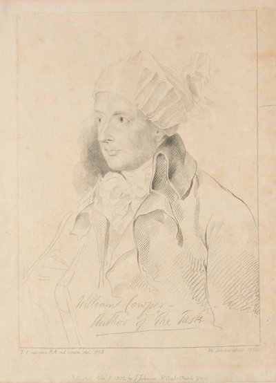 William Cowper od William Blake