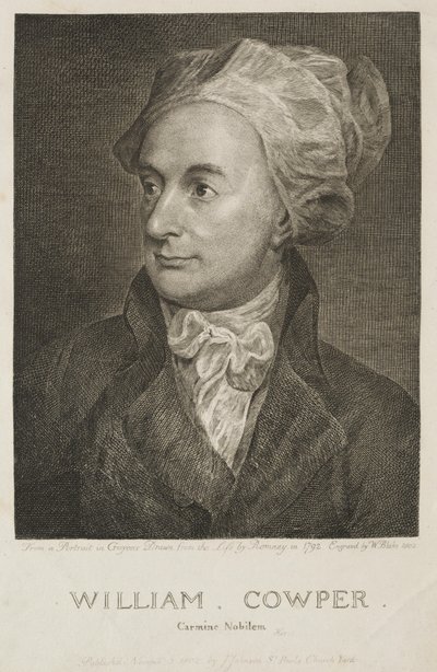William Cowper, 1802. od William Blake