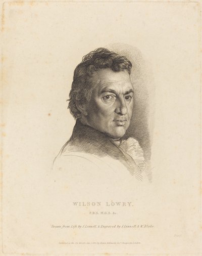 Wilson Lowry, 1825. od William Blake