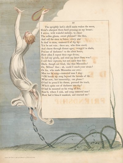 Myšlenky Youngovy noci, strana 16, Časté praskne mou píseň za hranicemi života od William Blake