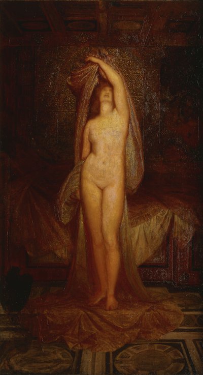 Alegorická ženská postava, od William Blake Richmond