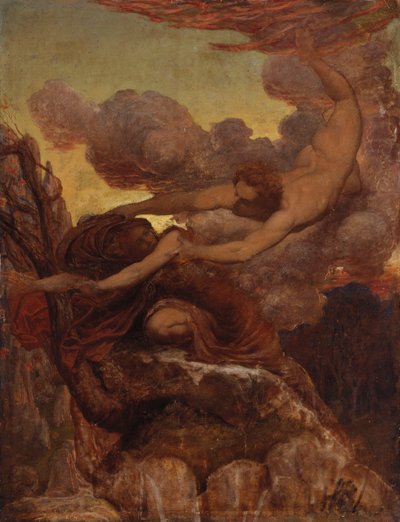 Perseus a Andromeda od William Blake Richmond