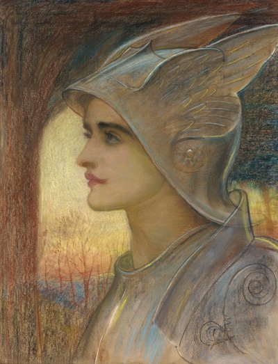 Svatá Johanka z Arku od William Blake Richmond