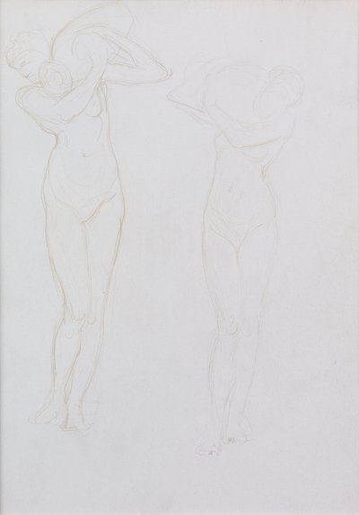 Studium (metalpoint) od William Blake Richmond