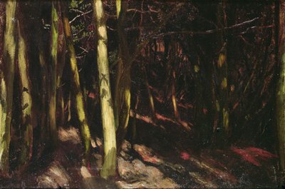 Stromy, cca 1890 (olej na palubě) od William Blake Richmond