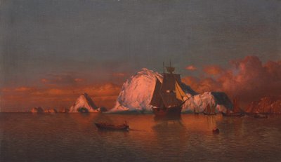 Rybaření u pobřeží Labradoru, 1880 od William Bradford