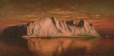 Muir Glacier, cca 1872 (olej na plátně) od William Bradford