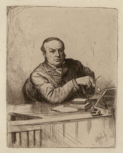 James Muirhead, profesor občanského práva (rytina) od William Brassey (after) Hole