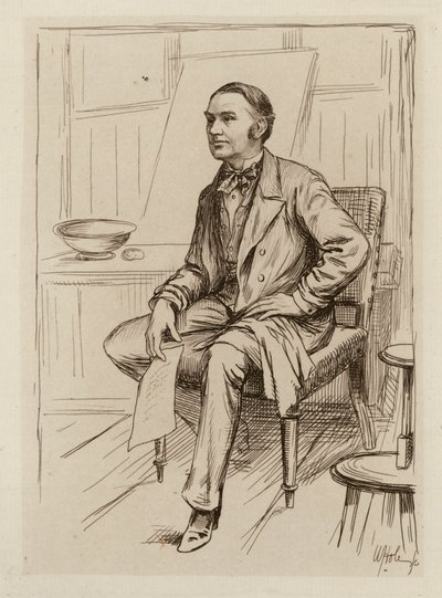 Thomas Annandale, profesor klinické chirurgie (rytina) od William Brassey (after) Hole