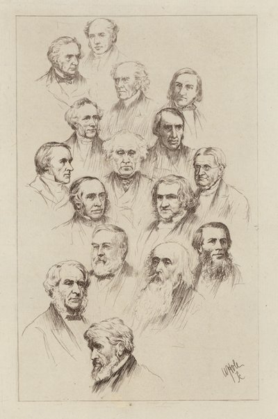 Umbrae Quaedam (rytina) od William Brassey (after) Hole