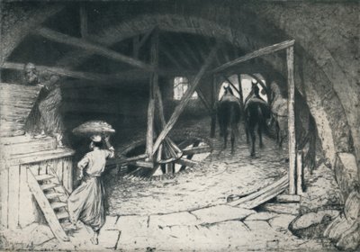 Galilejský mlýn na mouku, konec 19.-začátek 20. století, 1922. od William Brassey Hole
