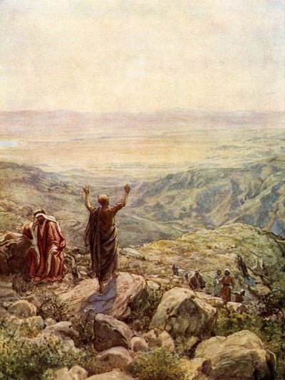 Balám žehná izraelskému táboru. - Bible od William Brassey Hole