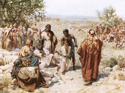 Josef prodán do Egypta od William Brassey Hole