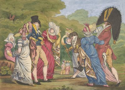 Les Invisibles The Invisible Ones, 1810. od William Brocas