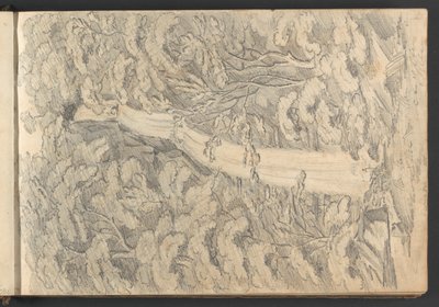 Lidford Fall od William Brockedon