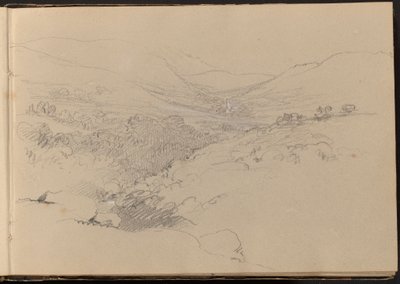 Údolní scéna od William Brockedon
