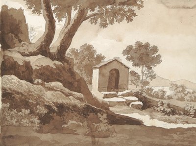 Verso: Budování ve venkovském prostředí od William Brockedon