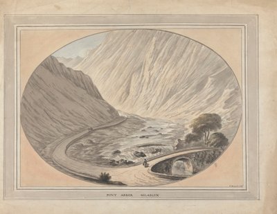 Pont, ale Glaslyn od William Burgess