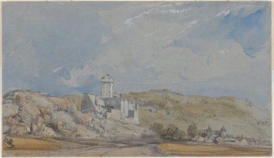 Zámek v Lourdes od William Callow