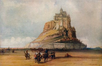 Mont St. Michel, c1861 od William Callow
